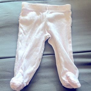 Pink striped with that are footed